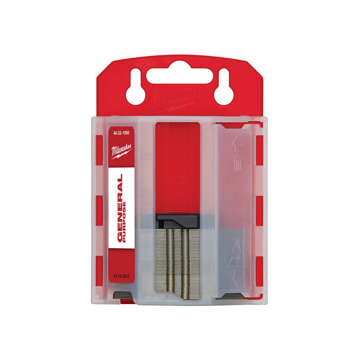 Milwaukee 48-22-1950 General Purpose Utility Blades with Dispenser (50-Piece)