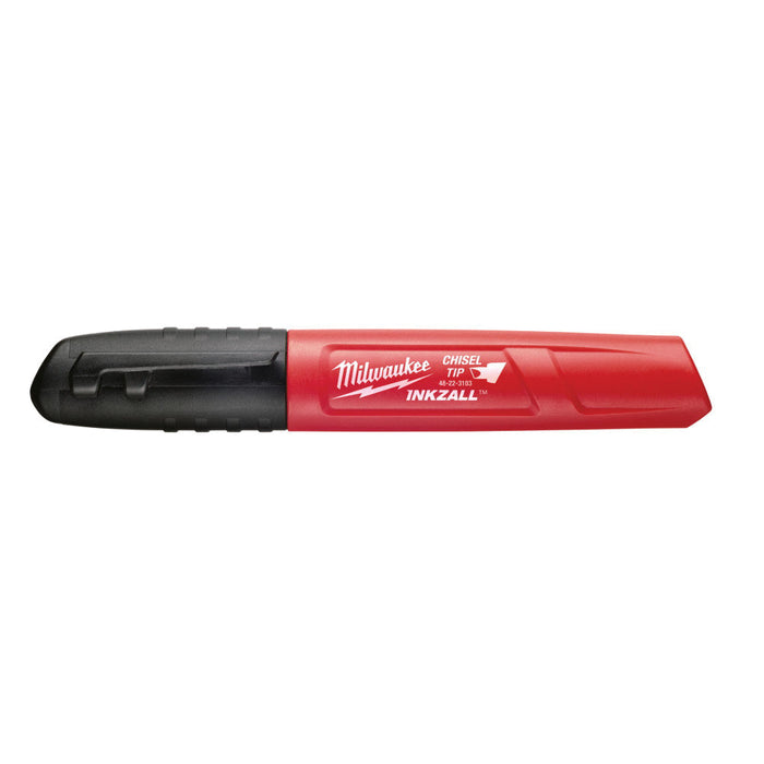 Milwaukee 48-22-3103 INKZALL Black Chisel Tip Marker