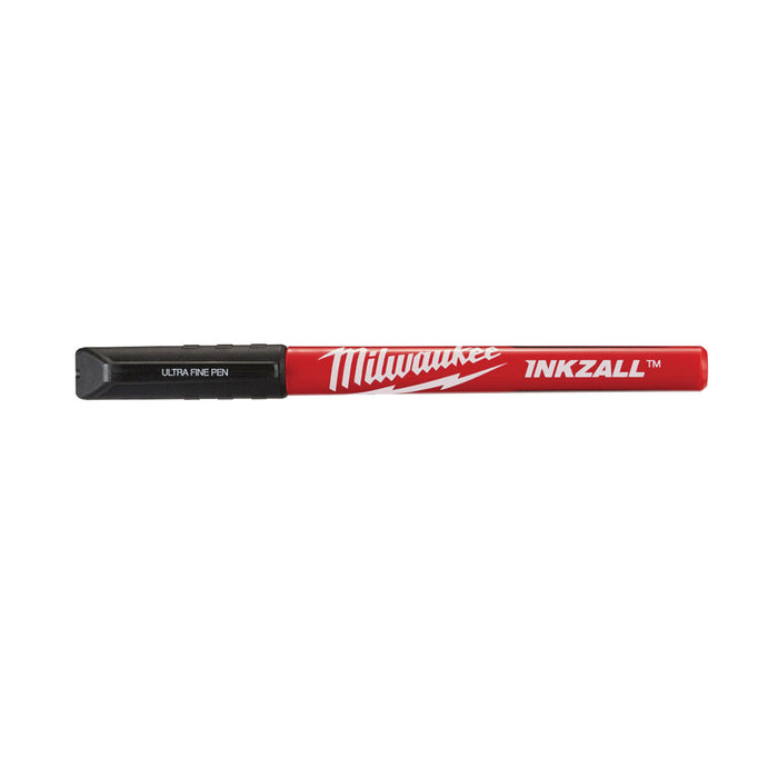 Milwaukee 48-22-3164 INKZALL Black Ultra Fine Point Pen (Pack of 4)