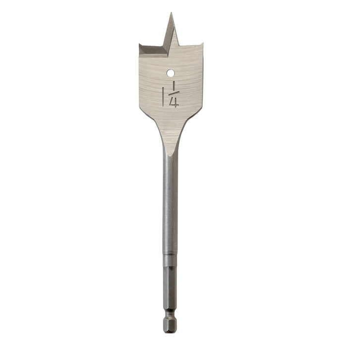 Milwaukee 48-27-1251 1-1/4" x 6" Flat Boring Bit