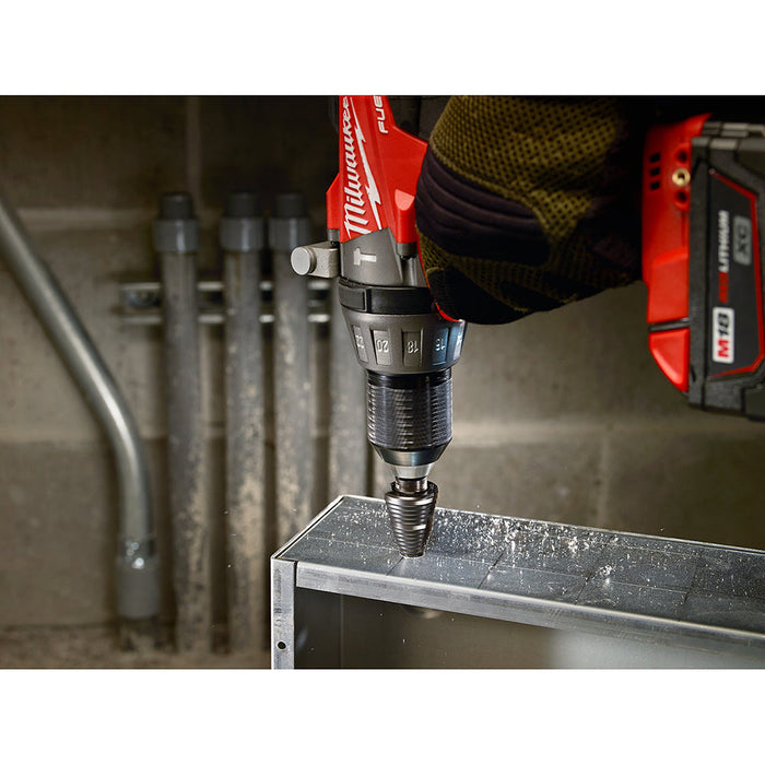 Milwaukee 48-89-9204 #4 Step Drill Bit, 3/16" - 7/8" by 1/16"