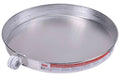 Oatey 34084 26" Aluminum Water Heater Drain Pan w/ PVC Adapter