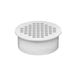 Oatey 43569 Snap-In Drain, 4 in Nominal, Solvent Weld Connection, PVC, White