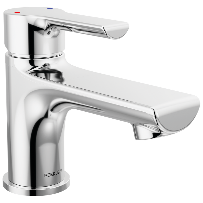 Peerless Flute P1512LF Single Top Handle Lavatory Faucet - Chrome