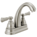 Peerless Elmhurst P2565LF Two-Handle Centerset Bath Faucet - Brushed Nickel
