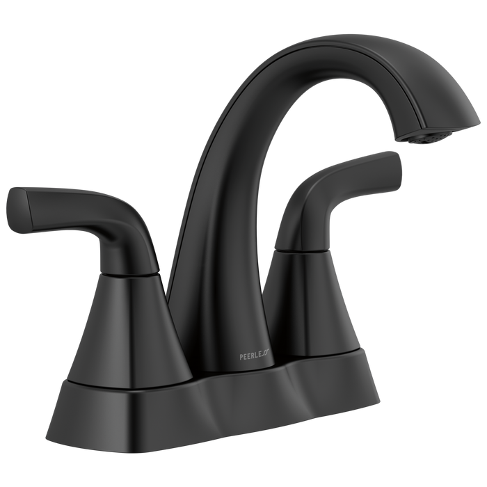 Peerless Parkwood P2635LF Two Handle Centerset Lavatory Faucet - Matte Black