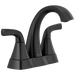 Peerless Parkwood P2635LF Two Handle Centerset Lavatory Faucet - Matte Black