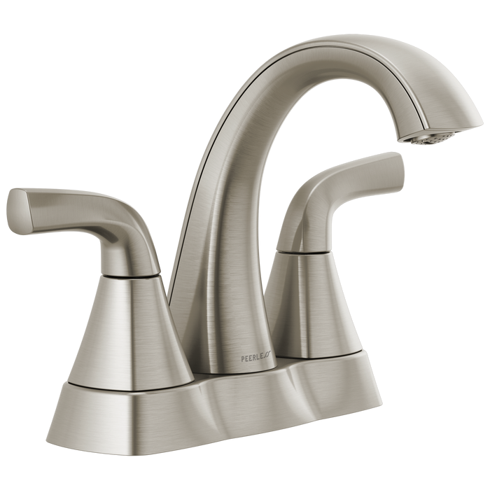 Peerless Parkwood P2635LF Two Handle Centerset Lavatory Faucet - Brushed Nickel