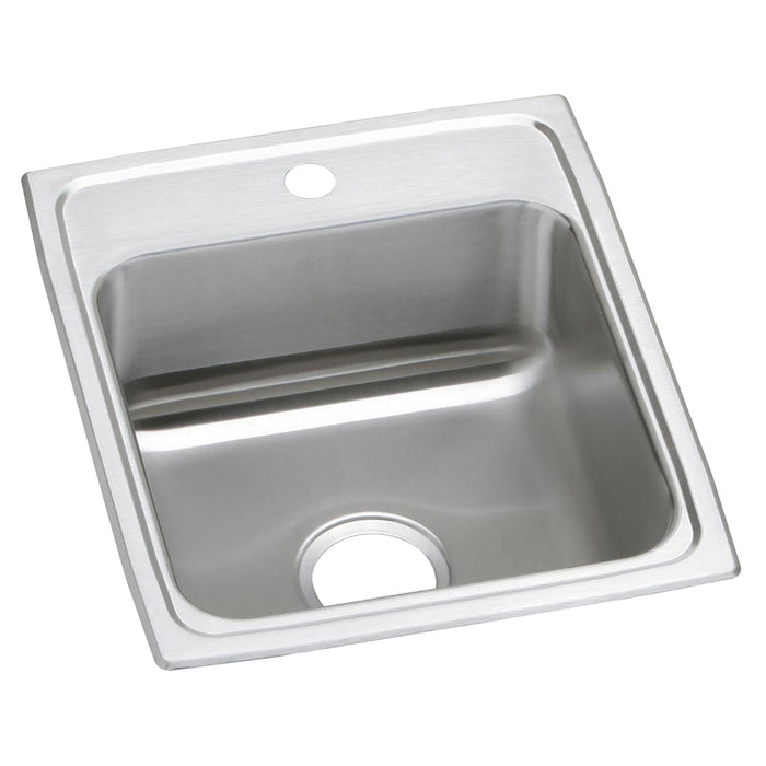 Elkay Celebrity Stainless Steel 17" x 20" x 7-1/8" 1-Hole Single Bowl Drop-in Sink