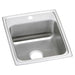 Elkay Celebrity Stainless Steel 17" x 20" x 7-1/8" 1-Hole Single Bowl Drop-in Sink