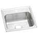 Elkay Celebrity Stainless Steel 19" x 18" x 7-1/8" 1-Hole Single Bowl Drop-in Sink
