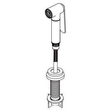 Brizo Artesso RP100063BL Sprayer & Hose Assembly