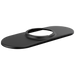 Delta RP103661BL Escutcheon - Matte Black