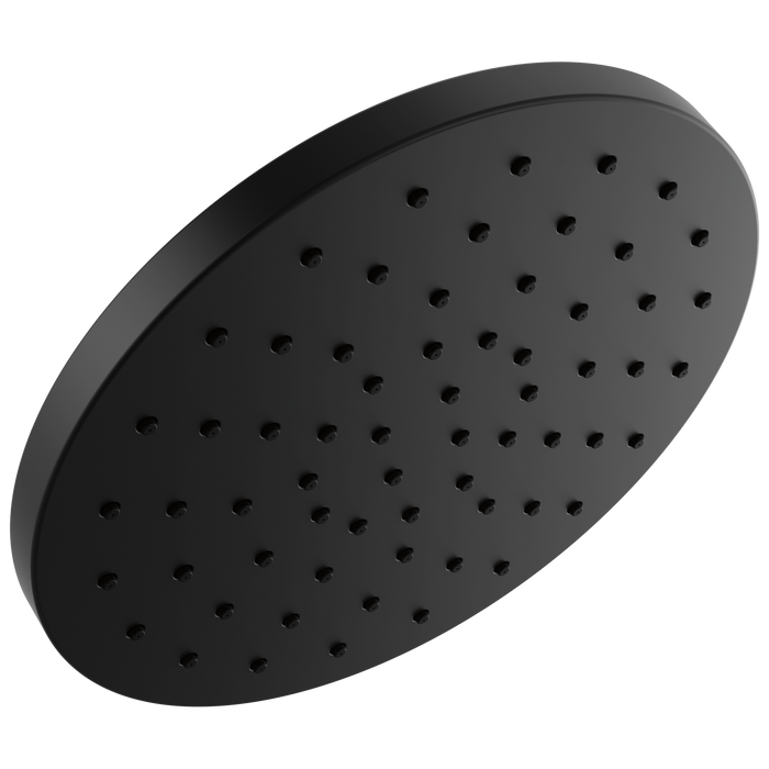 Delta Universal Showering Components RP104122BL Single-Setting Raincan Shower Head - Matte Black