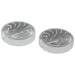 Delta RP18373PB Button Set - Hot / Cold - Clear