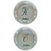 Delta RP18373PB Button Set - Hot / Cold - Clear