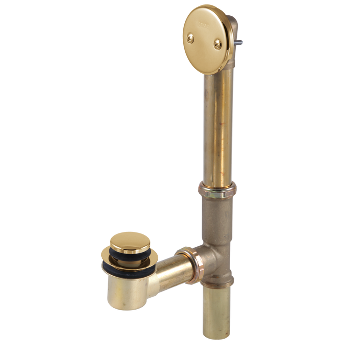Brizo RP43140PG Toe-Operated Tub Drain