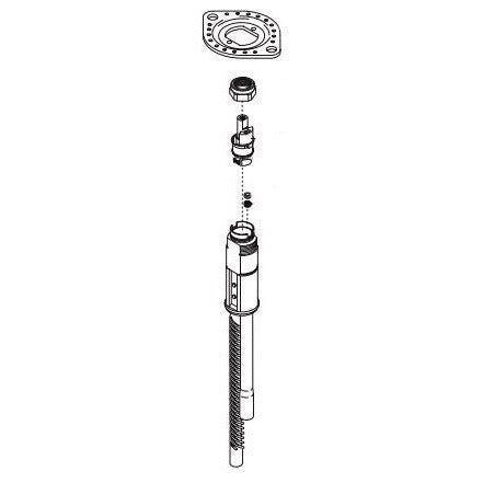 Brizo RP46307 Roman Tub End Valve Assembly