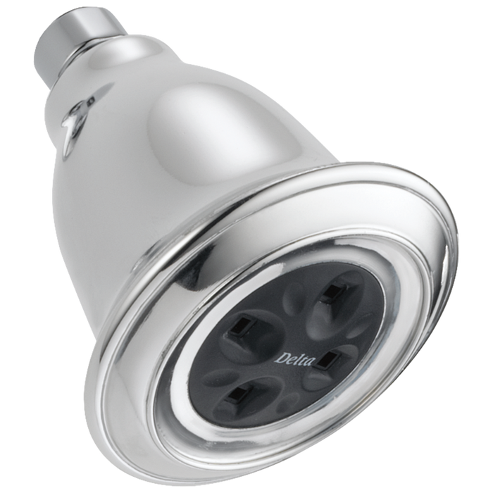 Delta Universal Showering Components RP54752 H2OKINETIC Single-Setting Raincan Shower Head - Chrome