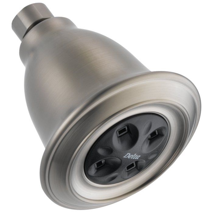 Delta Universal Showering Components RP54752SS H2OKINETIC Single-Setting Raincan Shower Head - Stainless