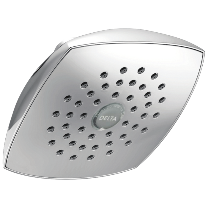 Delta Universal Showering Components RP64859CZ Touch-Clean Raincan Single-Setting Shower Head