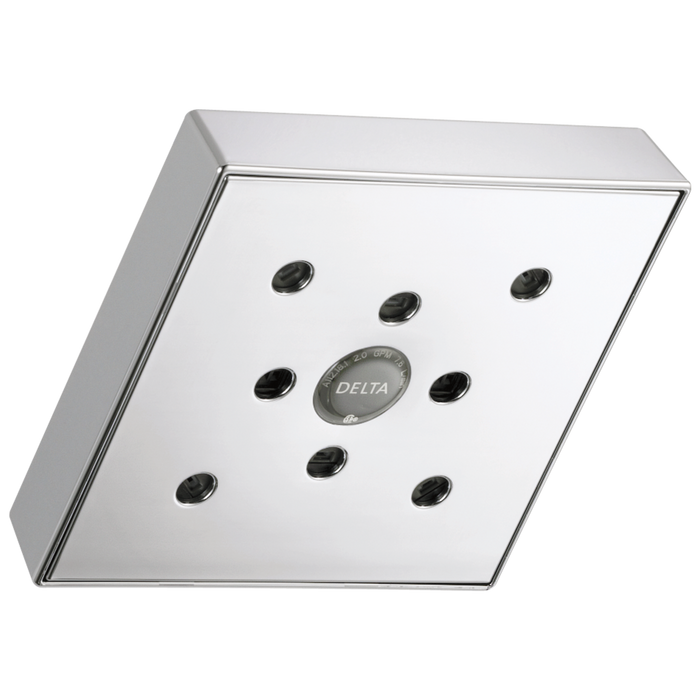 Delta Universal Showering Components RP70175SSPR H2OKINETIC Single-Setting Raincan Shower Head
