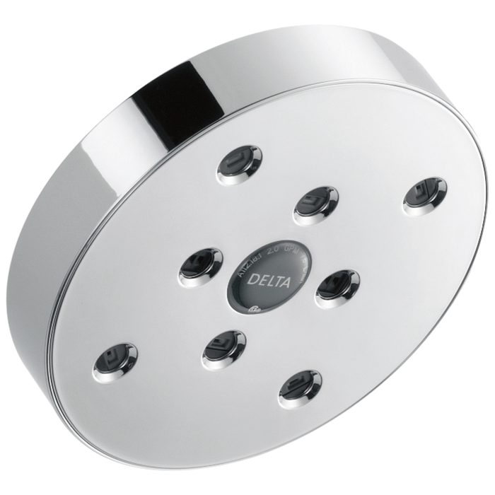Delta Universal Showering Components RP70175 H2OKINETIC Single-Setting Raincan Shower Head - Chrome