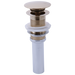 Brizo RP72413PN Push Button Pop-Up Without Overflow - Polished Nickel