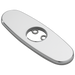 Delta RP78359BL Escutcheon and Gasket - 3 hole - Matte Black