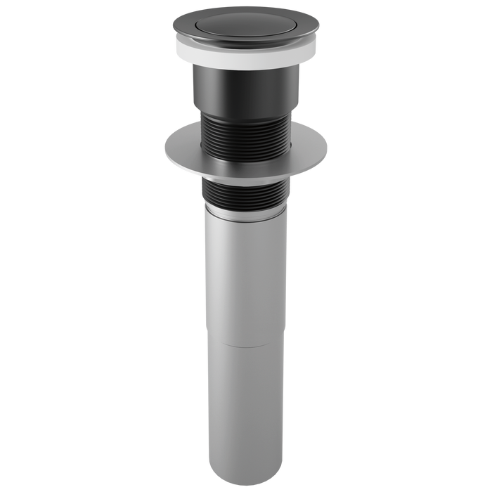 Brizo RP81627BL Push Button Pop-Up Without Overflow - Matte Black