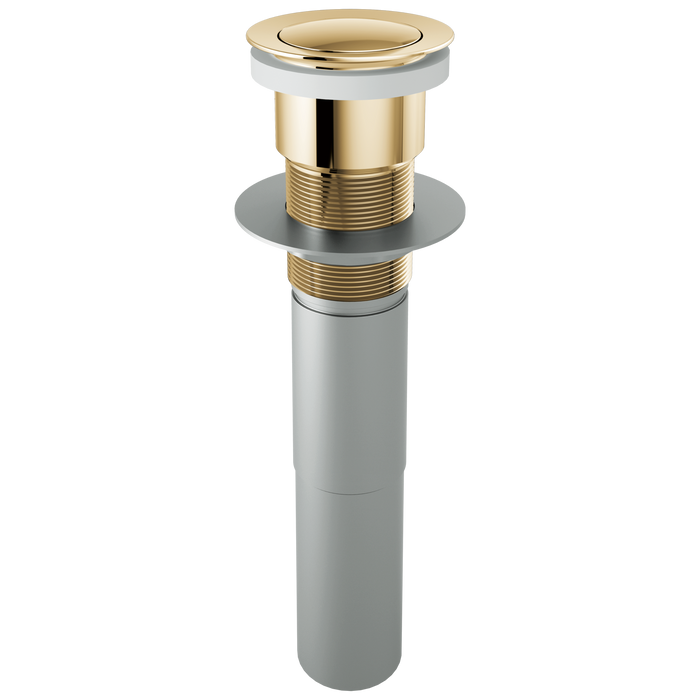 Brizo RP81627PG Push Button Pop-Up Without Overflow - Polished Gold