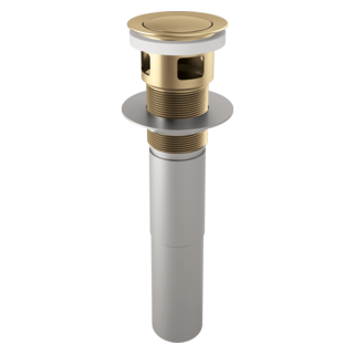 Brizo: Push Button Pop-Up With Overflow