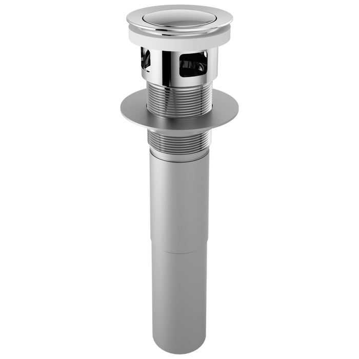 Brizo RP81628PC Push Button Pop-Up With Overflow - Chrome