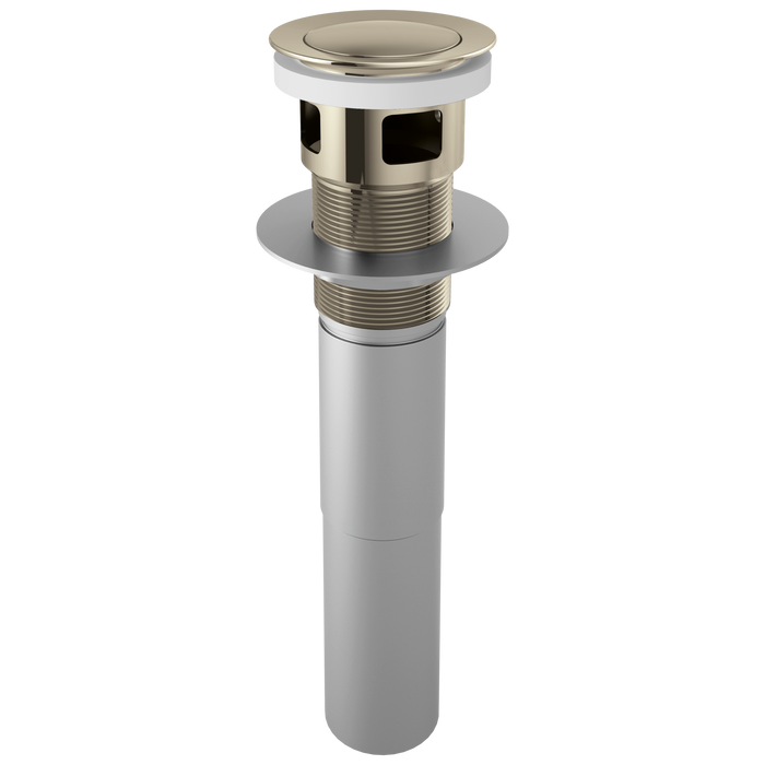 Brizo RP81628PN Push Button Pop-Up With Overflow - Polished Nickel