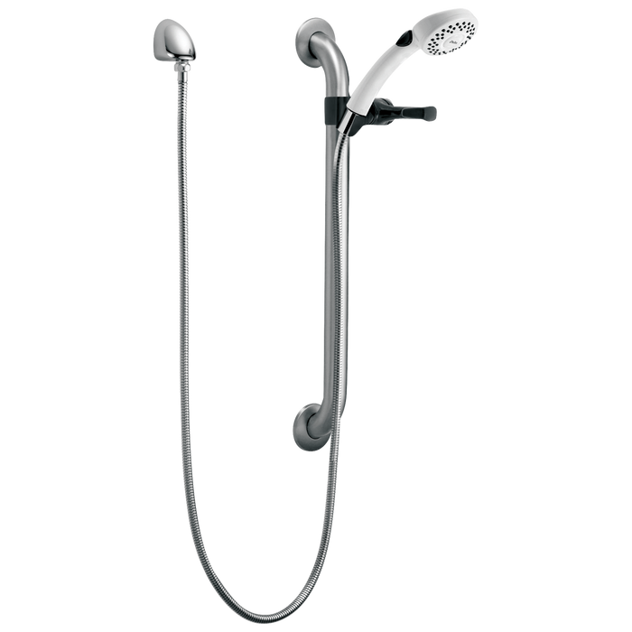 Delta RPW324HDF Single-Setting Hand Shower with Grab Bar and Elbow