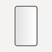 Robern Craft Series Round Corner Metal Mirror, 20" x 34" x 1-3/4"