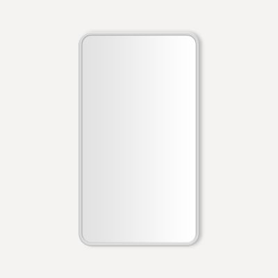 Robern Craft Series Round Corner Metal Mirror, 20" x 34" x 1-3/4"