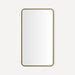 Robern Craft Series Round Corner Metal Mirror, 20" x 34" x 1-3/4"