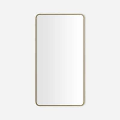 Robern Craft Series Round Corner Metal Mirror, 24" x 44" x 1-3/4"