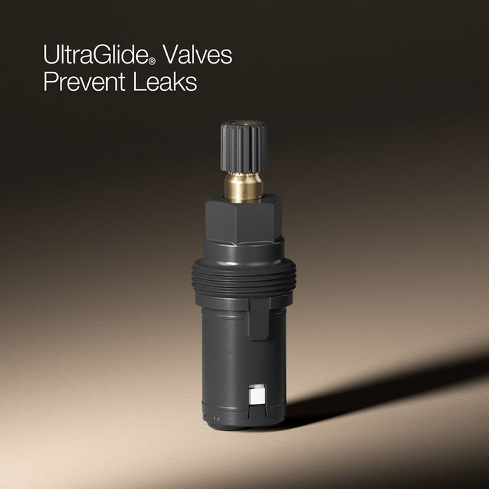 Vibrant Brushed Moderne Brass - Detail image of a product valve feature