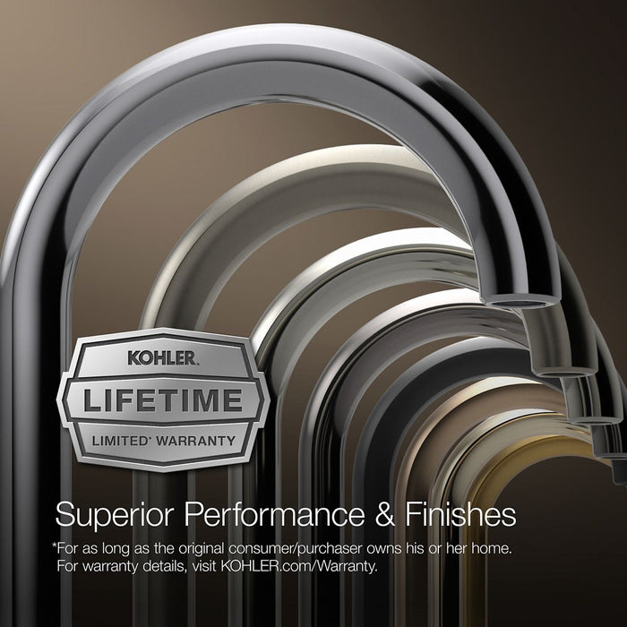 Vibrant Brushed Nickel - Infographic of product warranty