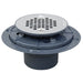 Sioux Chief 821-200P 2" PVC Shower Pan Drain - 4-1/4" Round Screw On Strainer | 821 Series