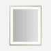 Robern Sculpt Lighted Mirror, 25” x 31” x 2-1/4", Slim Museum Frame, Perimeter Light Pattern, Warm White (3000K), Dimmable, Defogger, Title 24 Compliant
