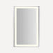 Robern Sculpt Lighted Mirror, 25” x 41” x 2-1/4", Slim Museum Frame, Perimeter Light Pattern, Warm White (3000K), Dimmable, Defogger, Title 24 Compliant