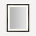 Robern Sculpt Lighted Mirror, 27” x 33” x 2-5/16”, Chamfer Museum Frame, Perimeter Light Pattern, Warm White (3000K), Dimmable, Defogger, Title 24 Compliant