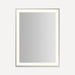 Robern Sculpt Lighted Mirror, 31” x 41” x 2-1/4", Slim Museum Frame, Perimeter Light Pattern, Warm White (3000K), Dimmable, Defogger, Title 24 Compliant