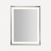 Robern Sculpt Lighted Mirror, 33” x 43” x 2-5/16”, Chamfer Museum Frame, Perimeter Light Pattern, Warm White (3000K), Dimmable, Defogger, Title 24 Compliant