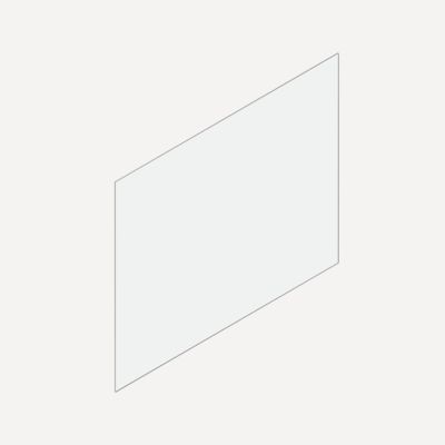 Robern Cartesian & Profiles Side Kit, 15" H x 21" D