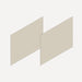 Robern Cartesian & Profiles Side Kit, 15" H x 21" D