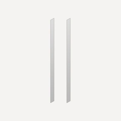 Robern Cabinet Side Kits, 6" x 40" x 2/25", Semi-Recessed, For M Series, Profiles and Main Line Cabinets